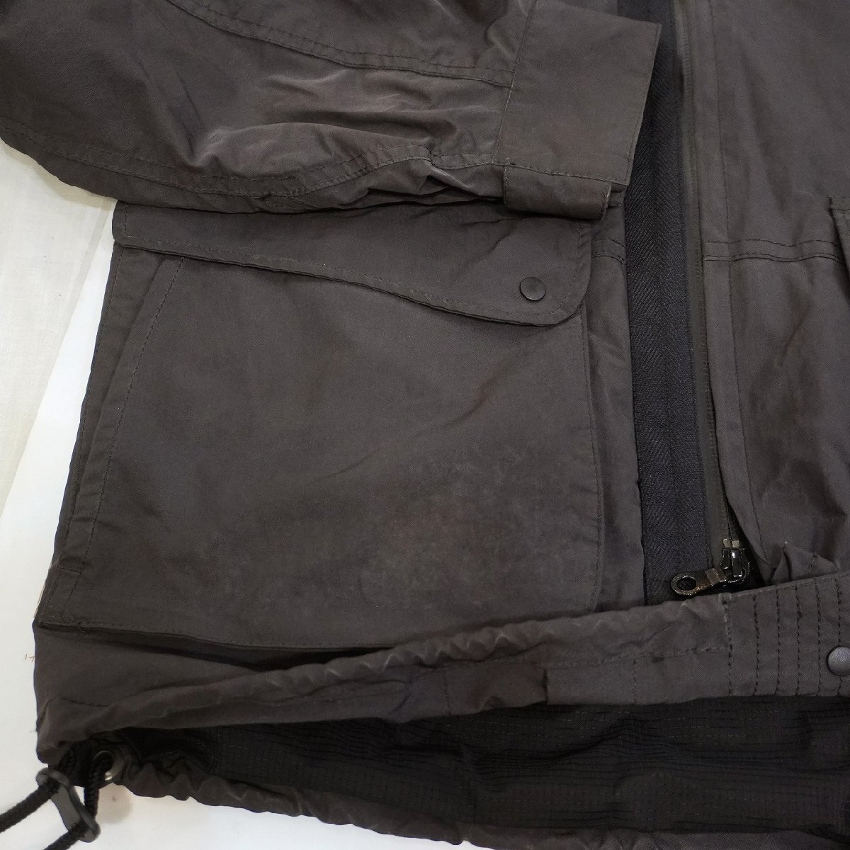 BRIEFING (M) パッカブル ミリタリーブルゾン 670-0112012 ブリーフィング ジャケット ナイロン J10-39_画像9