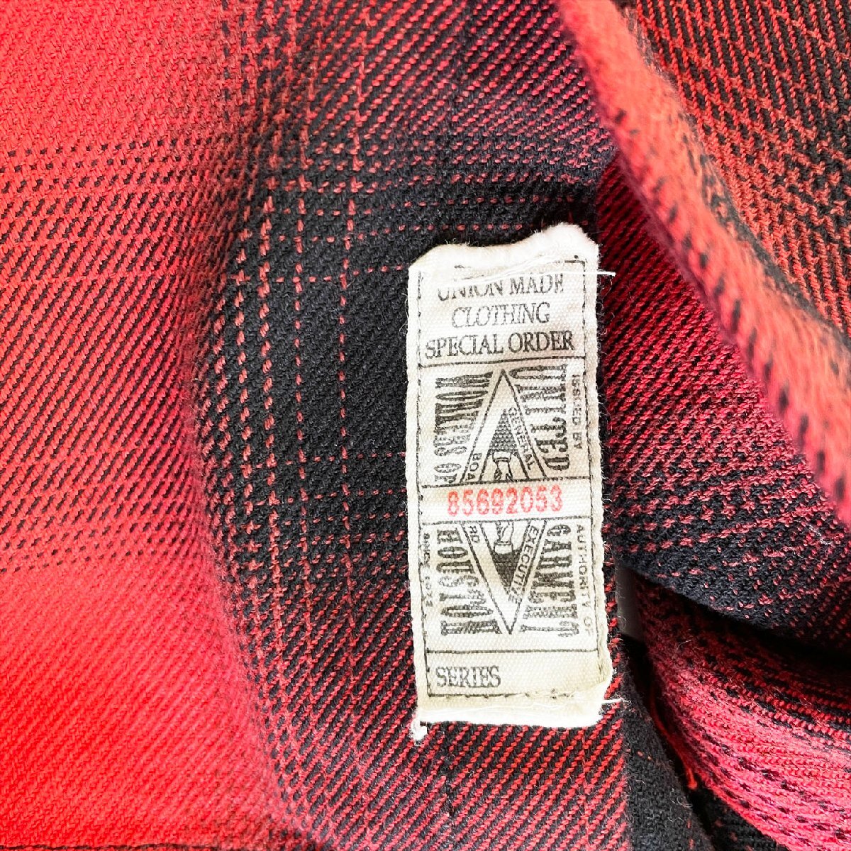 HOUSTON ヒューストン OMBRE CHECK VIYELLA SHIRT オンブレ― チェック ビエラ シャツ Js10-38_画像7