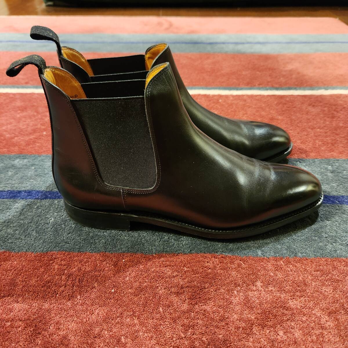 ジョン・ロブ サイドゴアブーツ Chesland 8.5E 純正シューツリー付き John Lobb _画像2