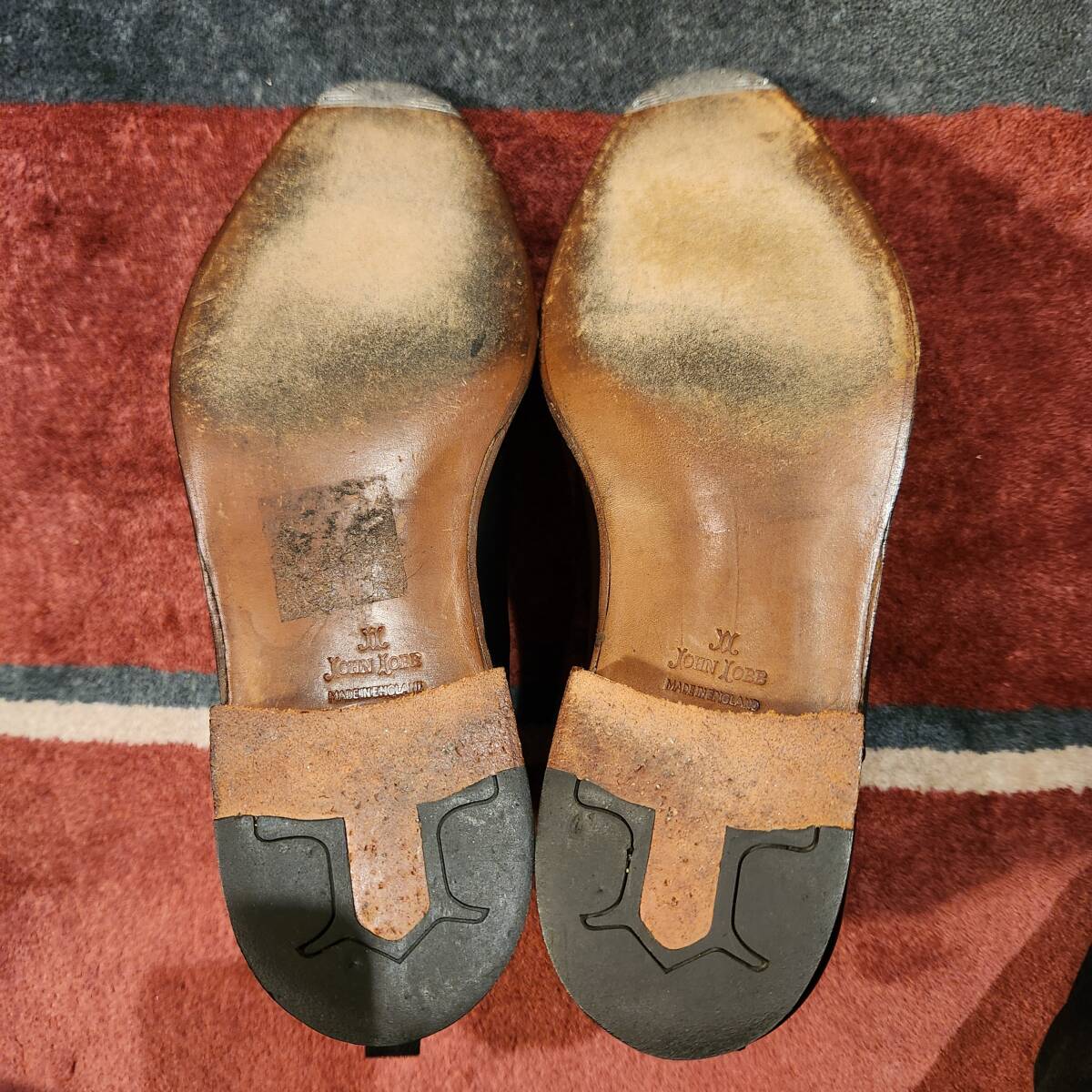 ジョン・ロブ サイドゴアブーツ Chesland 8.5E 純正シューツリー付き John Lobb _画像6