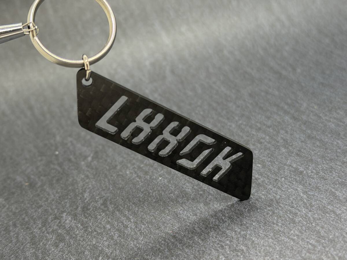 ドライカーボン 型式 キーホルダー L880K ダイハツ コペン_画像3