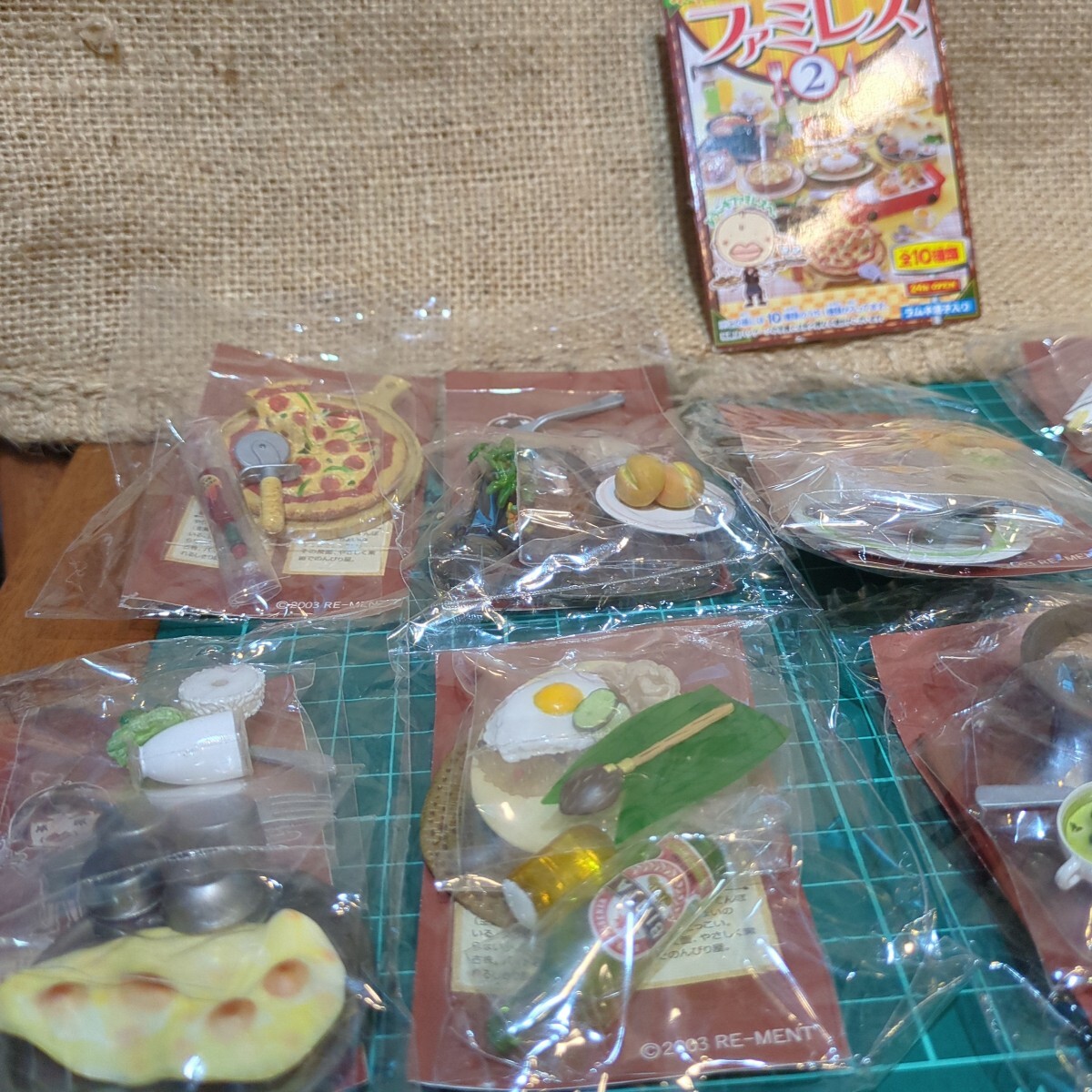 リーメント ぷちサンプルシリーズ ファミレス 2 全10種 未開封 Re-MeNT 食品サンプル 食玩 ドールハウス ミニチュア フィギュア おもちゃ_画像10