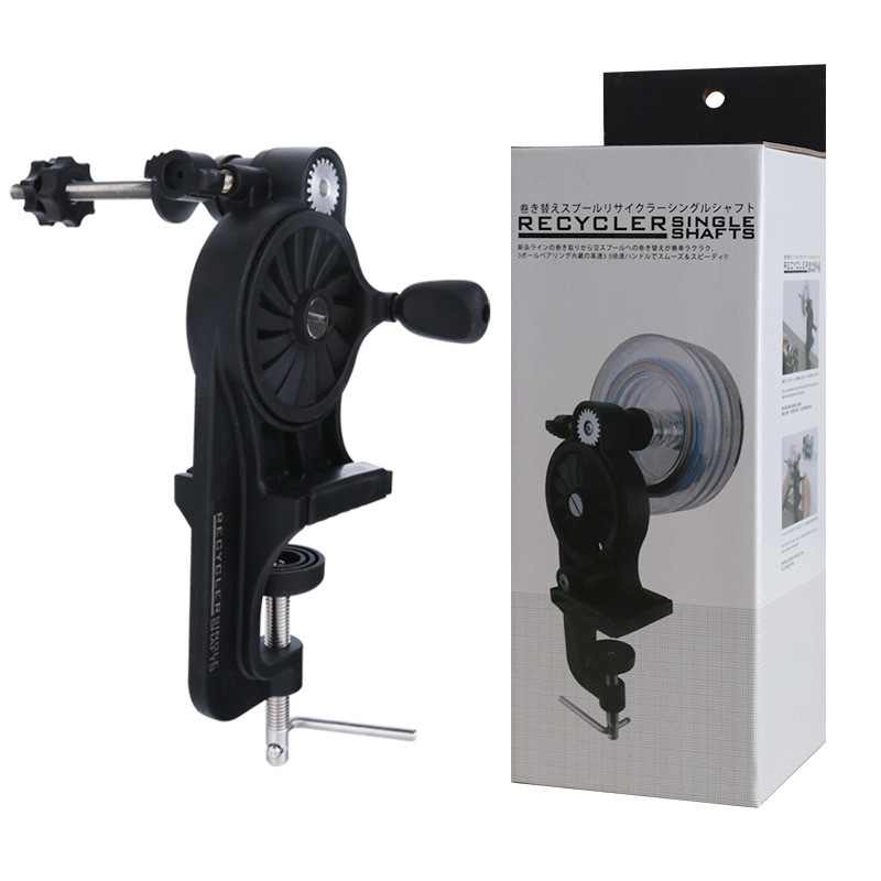 ライン巻き替え 高速リサイクラー 2.0 ワインディングマシン 逆巻きスプール 釣りリール 糸 ロングシャフト PEライン 糸巻き機 ワインダ2 _画像10