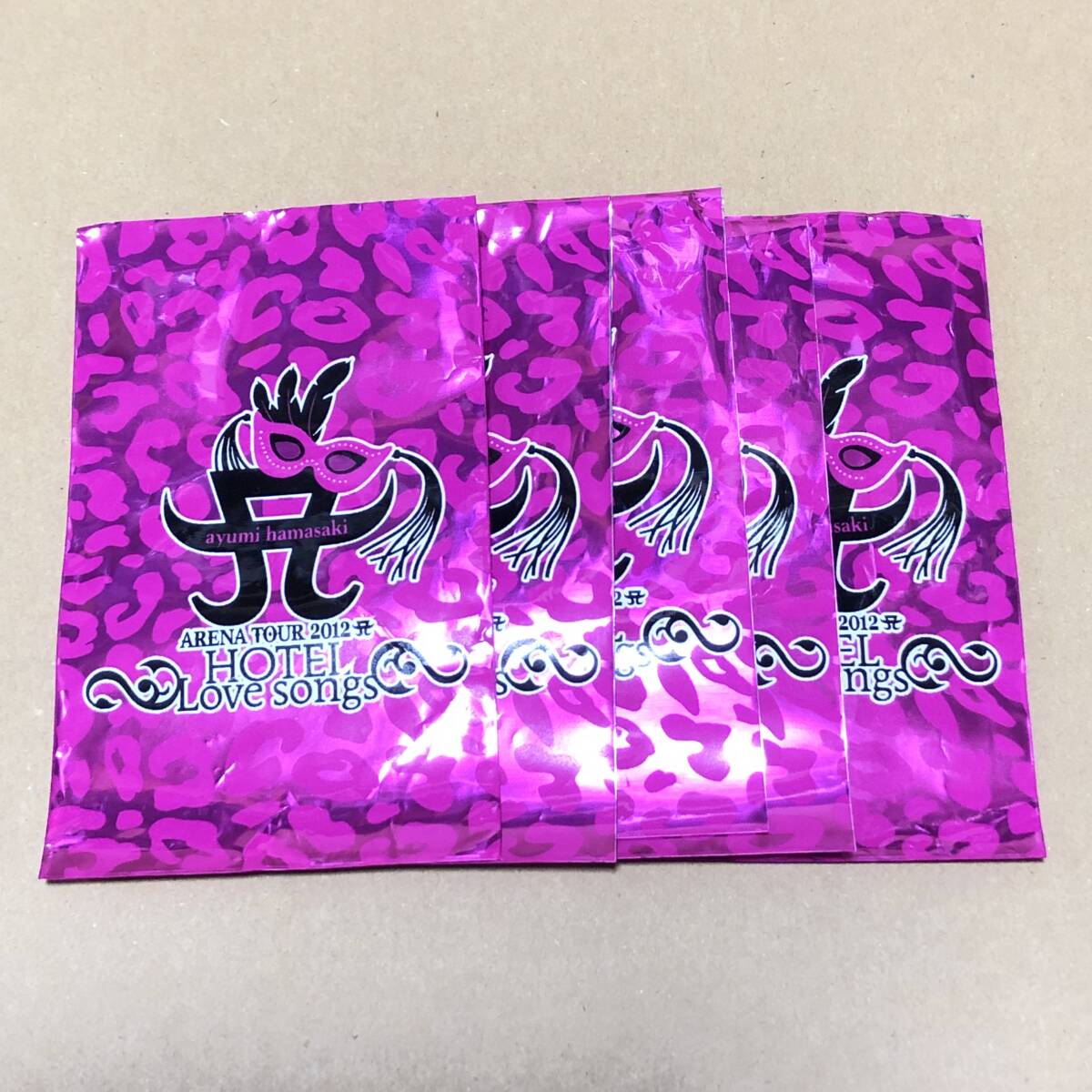浜崎あゆみ　ayumi hamasaki ARENA TOUR 2012 A　HOTEL Love songs　キーストラップ　全5種　未使用　★★★送料無料★★★ 入手困難_画像7