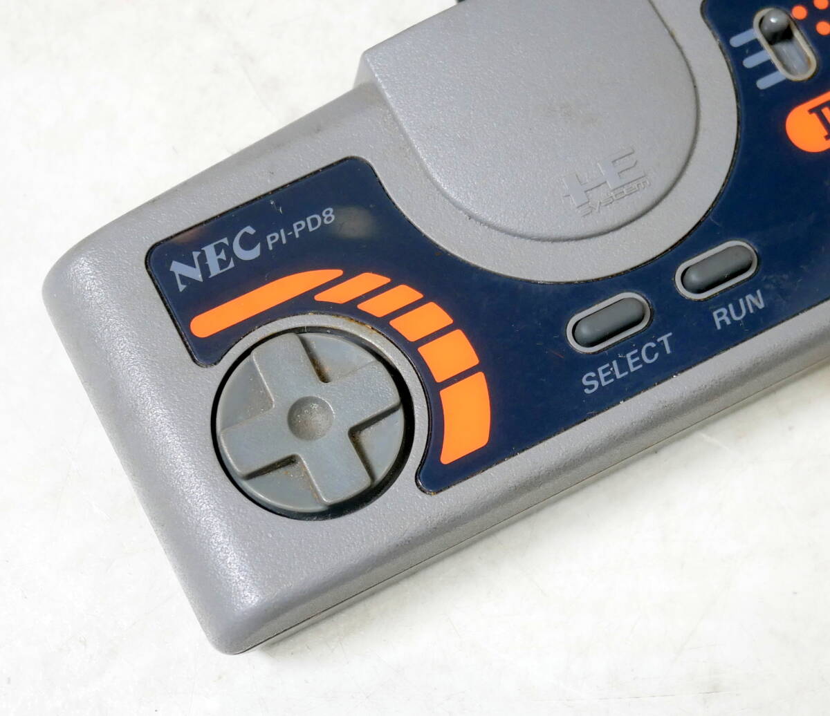 ▼送料430円(R709-F253) 現(xiàn)狀品 NEC 日本電気 ターボパッド PI-PD8 PCエンジン PCE
