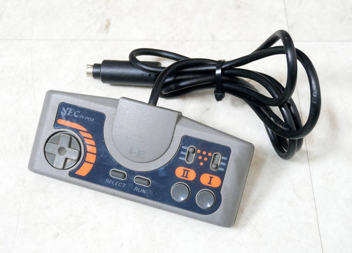 ▼送料430円(R709-F253) 現(xiàn)狀品 NEC 日本電気 ターボパッド PI-PD8 PCエンジン PCE