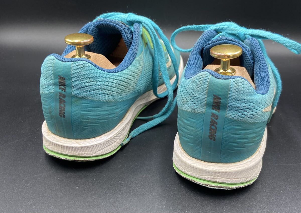 【ナイキ/エアズーム スピードライバル 6】ランニングシューズ/水色白/24.5cm/衝撃プライス!アスリート待望★1足限定販売!10.9_画像5