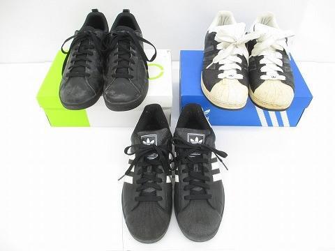 中古 アディダス adidas 562137 F76599 664819 等 スニーカー 3点 27.5 28cm メンズ_画像1