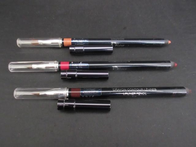 中古 ディオール Dior ルージュ ディオール 860 クレヨン コントゥール レーブル 等 6点 口紅 リップライナー_画像6