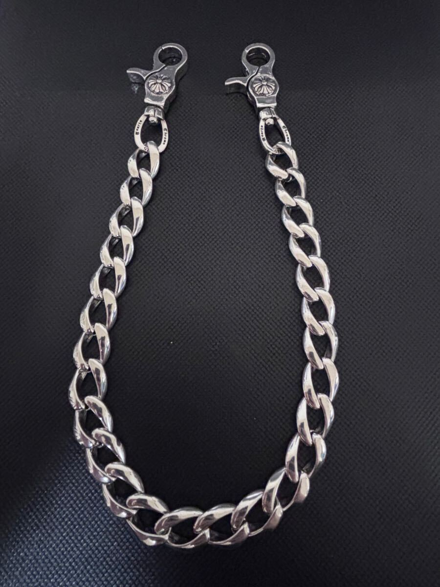 ウォレットチェーン クラシックチェーン ファンシー シルバー925 刻印_画像2