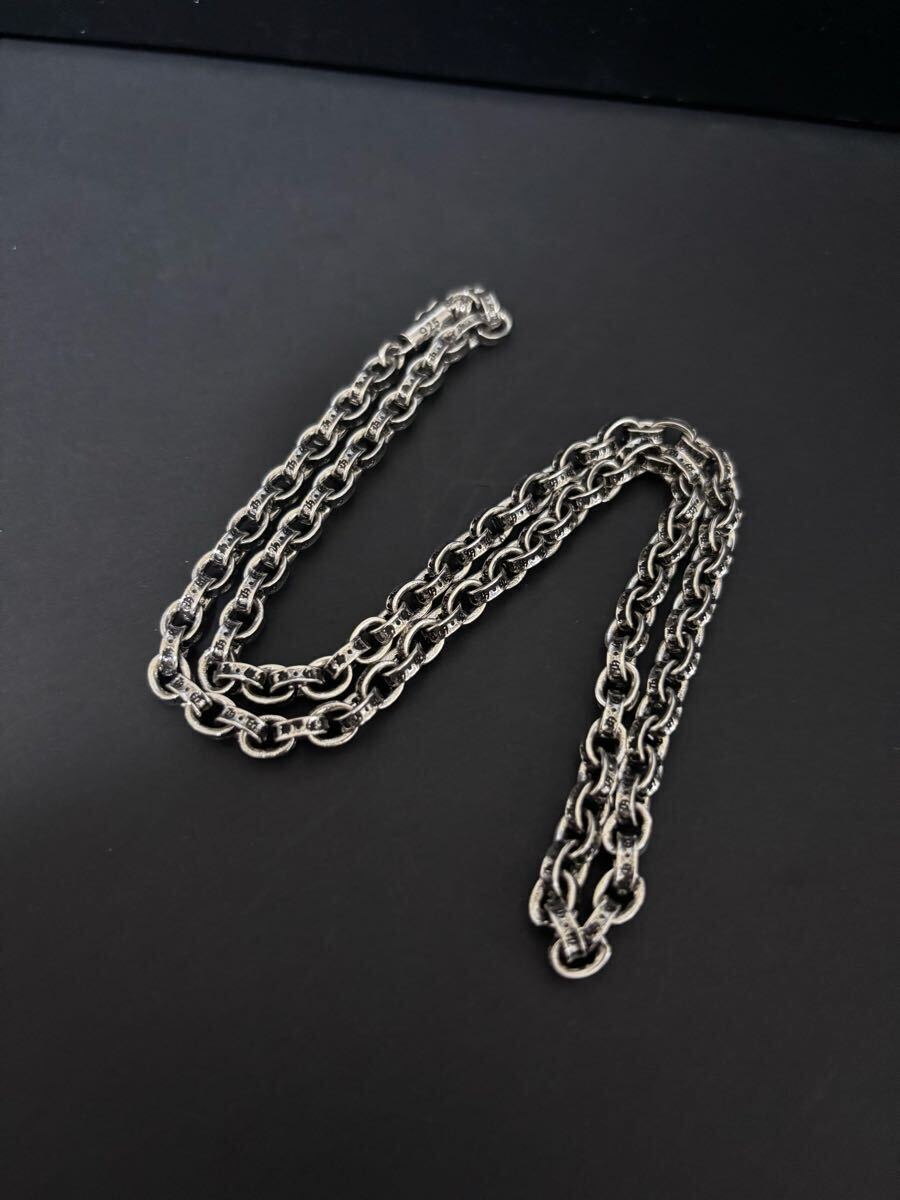 ネックレス ペーパーチェーン シルバー925 アクセサリー_画像3