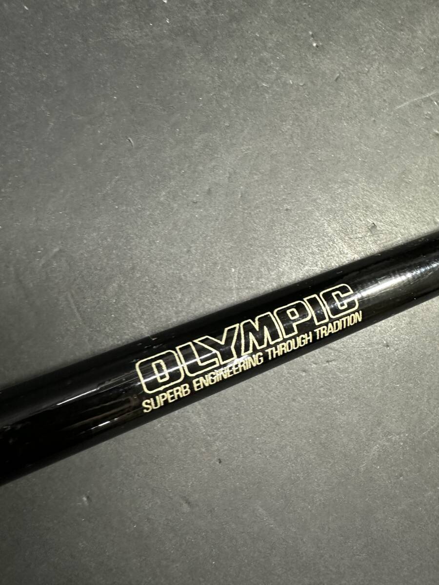 ★コレクター必見！！ 当時物 現状品 OLYMPIC Century BLACK SPIN 390 オリムピック 磯竿 釣り竿 フィッシング 釣り具 パーツ ツール KZ755_画像6
