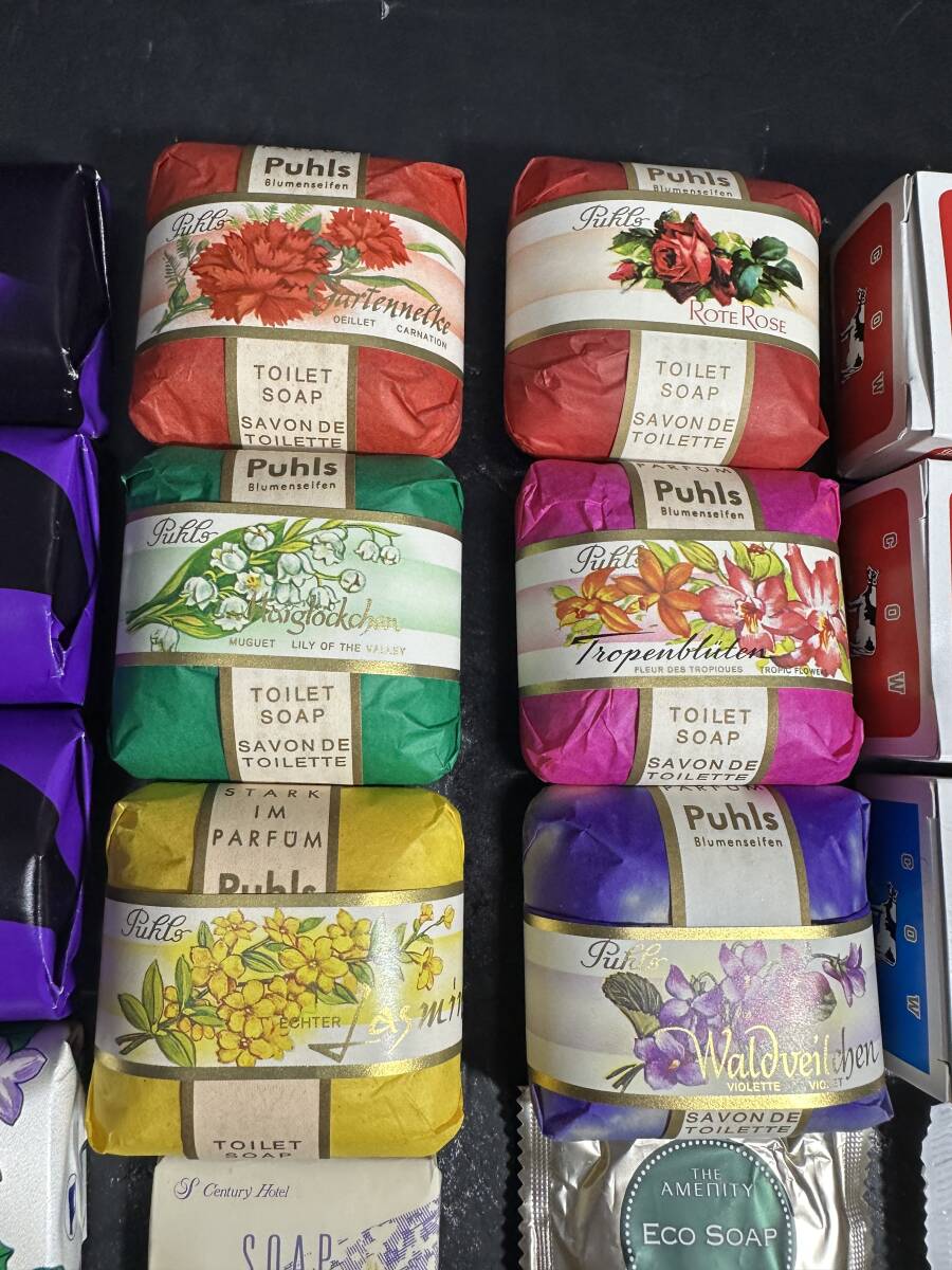 ★格安出品！！ 未使用 固形石鹸 まとめ売り FLORIDA Puhls COW 牛乳石 等 30個 セット 石鹸 せっけん 生活用品 ビンテージ 雑貨 KZ775_画像4