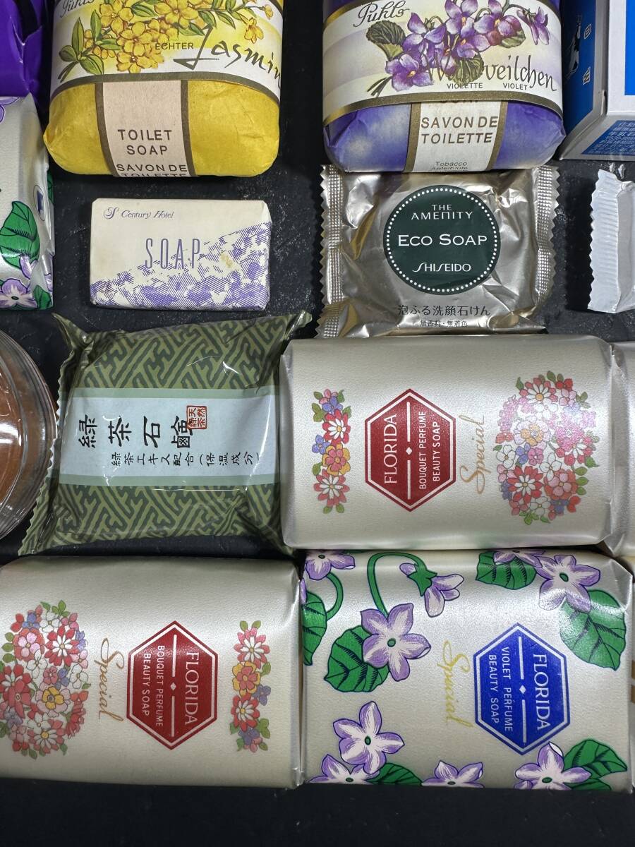 ★格安出品！！ 未使用 固形石鹸 まとめ売り FLORIDA Puhls COW 牛乳石 等 30個 セット 石鹸 せっけん 生活用品 ビンテージ 雑貨 KZ775_画像5