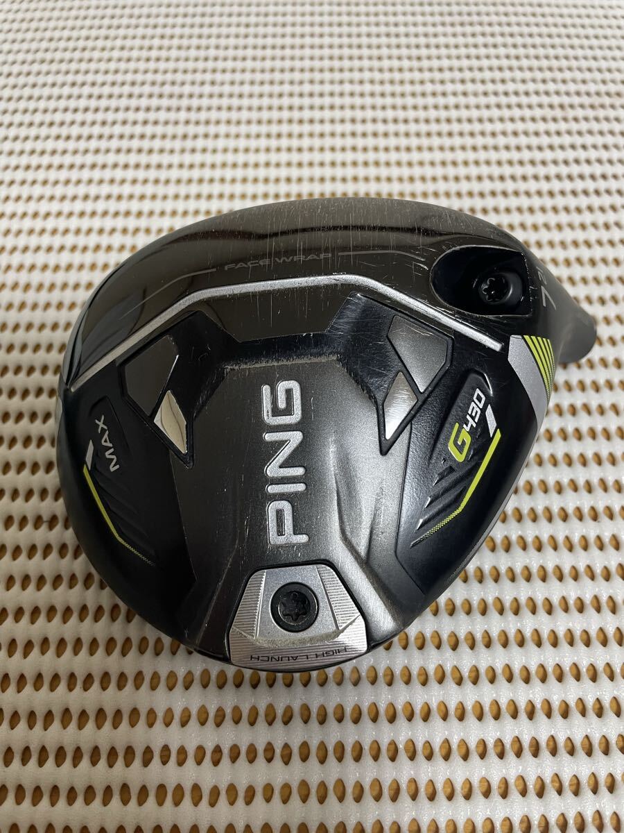 G430 HL MAX 7w 21° ヘッド単品 ヘッドカバー付 管理番号00051 ピン フェアウェイウッド PING マックス_画像5