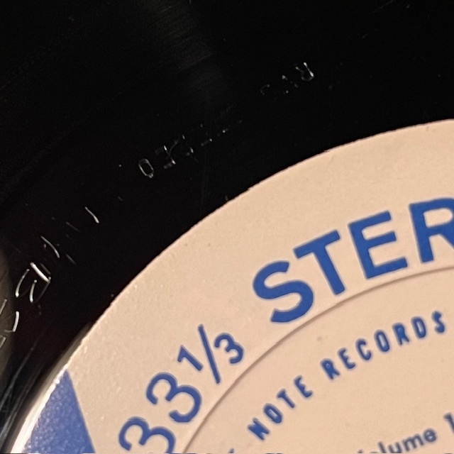 47/63rd NYラベル 9M RVG刻印 BLUE NOTE / DONALD BYRD『AT THE HALF NOTE CAFE VOL.1』ドナルド・バード / PEPPER ADAMS / ブルーノート_画像6