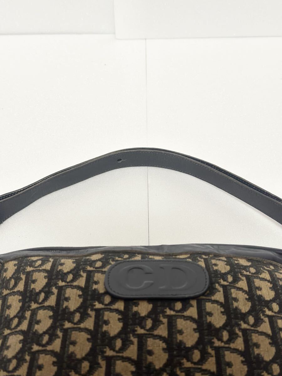 Christian Dior ディオール トロッター CDロゴ キャンバス レザー 2way ショルダーバッグ ワンショルダーバッグ ハンドバッグ_画像6