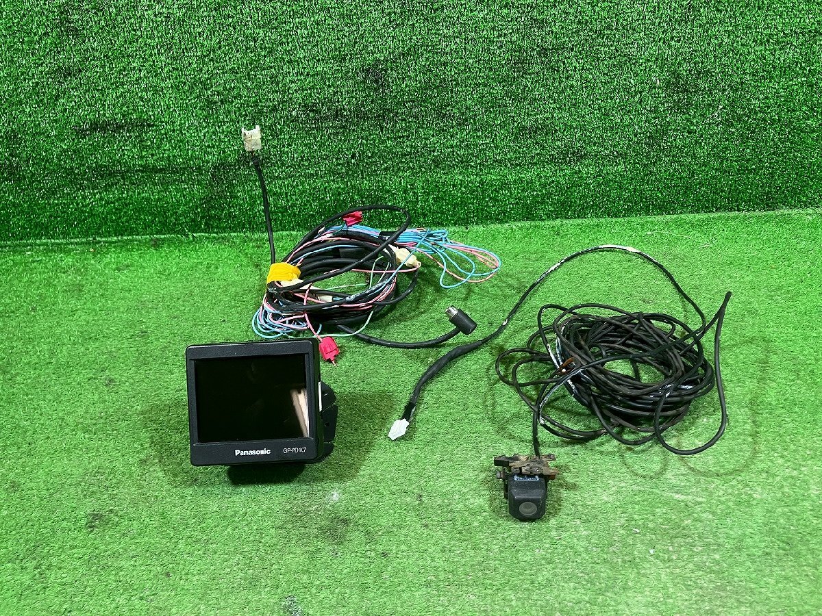 S管理78843 エブリィ DA64W 外し】★パナソニック GPPD107MJ バックモニター バックカメラ★ 動作OK クリアランスソナー