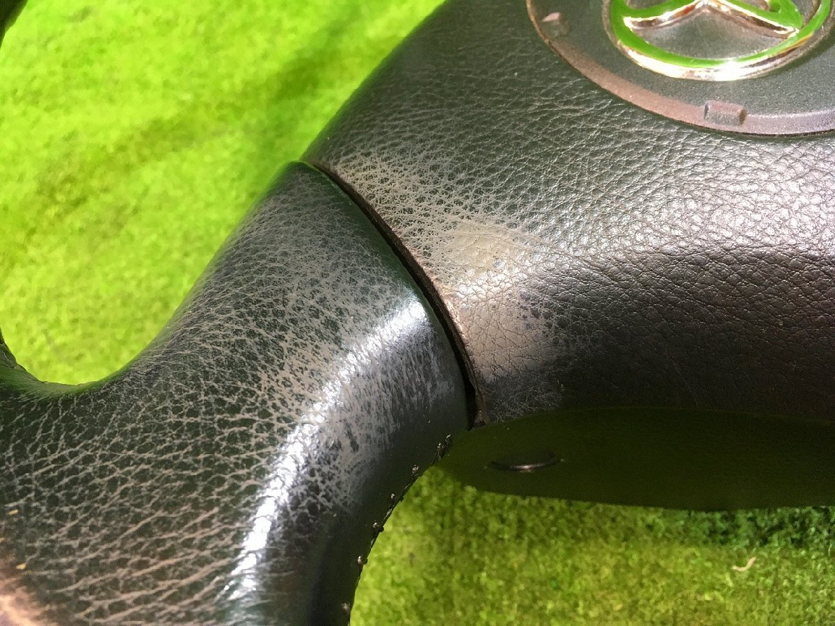 ｒ管理79014 H14 ヴェロッサ JZX110 】★ ウッドコンビハンドル ステアリング トリム FC20 ★_画像8