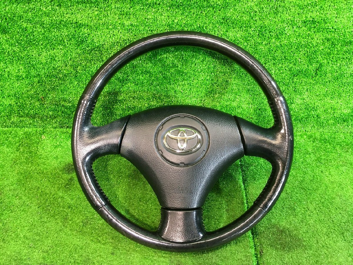 ｒ管理79014 H14 ヴェロッサ JZX110 】★ ウッドコンビハンドル ステアリング トリム FC20 ★_画像1