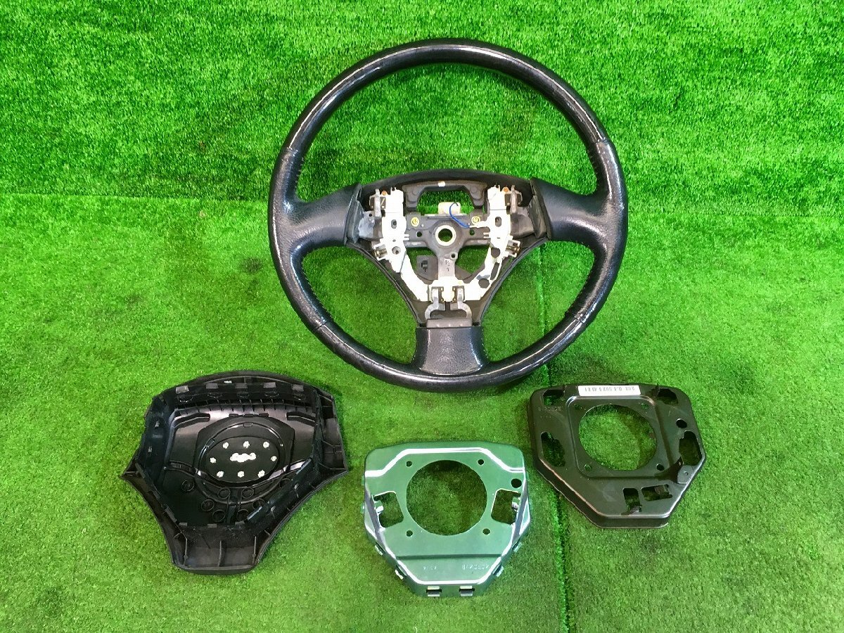 ｒ管理79014 H14 ヴェロッサ JZX110 】★ ウッドコンビハンドル ステアリング トリム FC20 ★_画像4