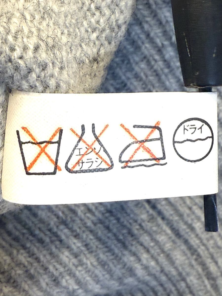 (送料無料)新品未使用品 日本製 BigPerson メンズスポーツカジュアル ベスト☆ グレー☆サイズ 2L 胸囲96〜104 身長175〜185☆ウール90%.他_画像6