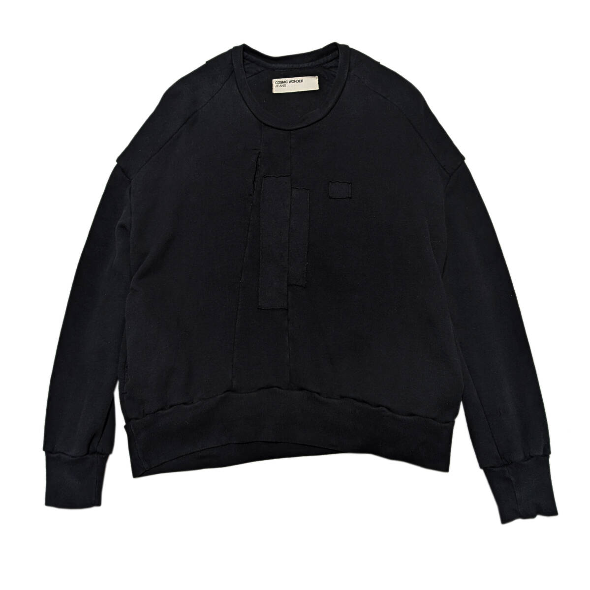 COSMIC WONDER パッチワークスウェット コズミックワンダー ジーンズ Jeans Light Source BLESS berlin the hinoki_画像1