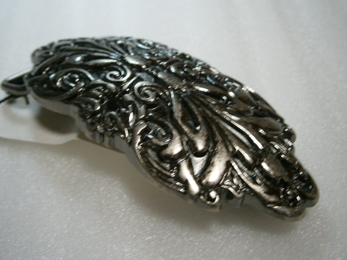 アメカジ◆３０ｍｍ幅◆ベルトバックル◆シルバーGRY_画像1