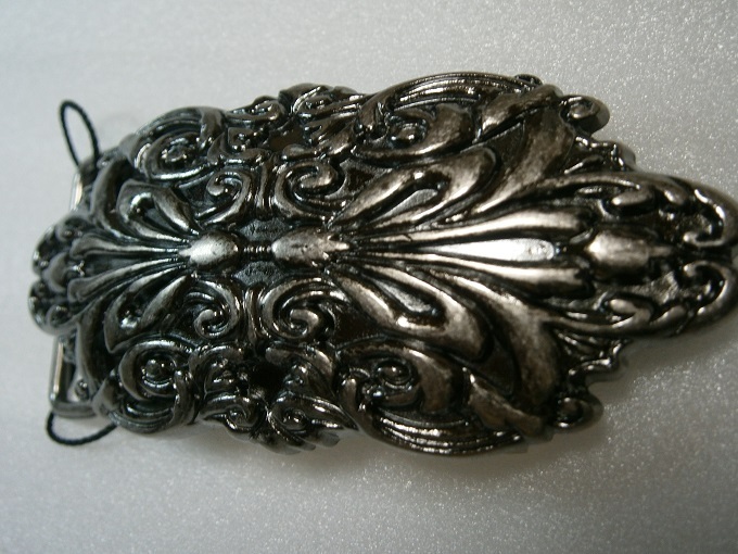 アメカジ◆３０ｍｍ幅◆ベルトバックル◆シルバーGRY_画像2