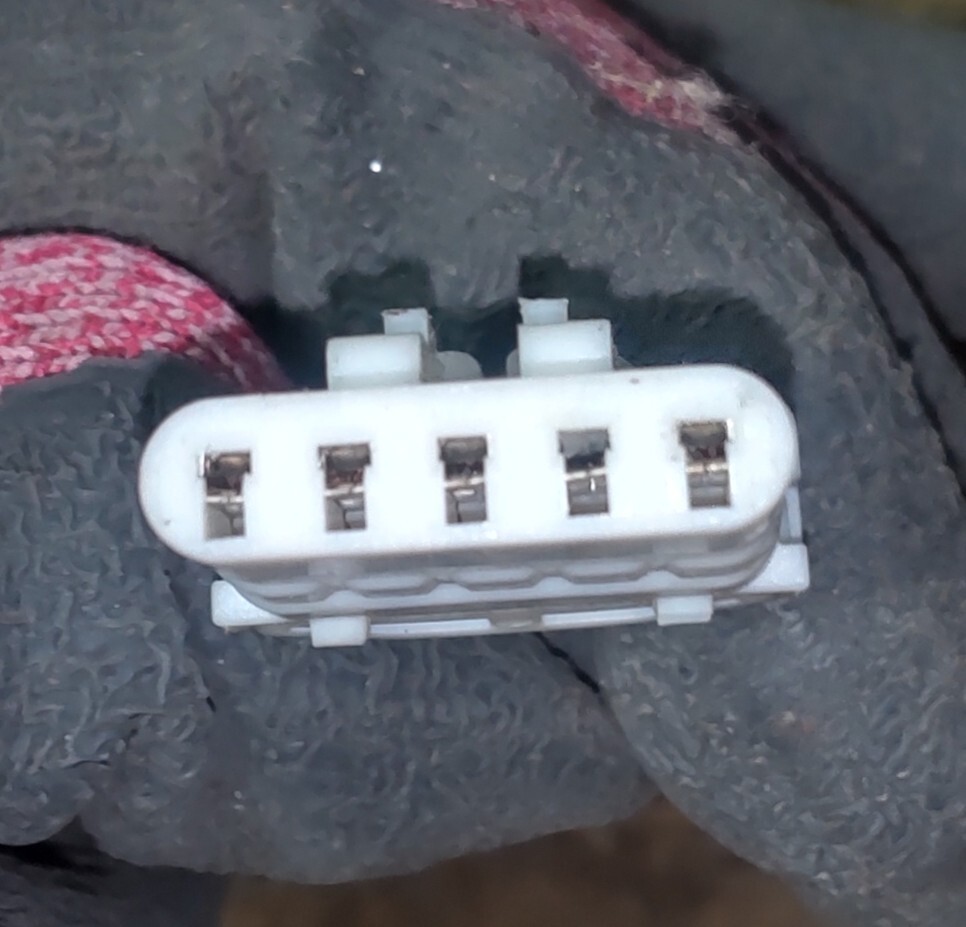 右 ドアミラー 日産 セドリック PAY31 H6/5 黒 メッキ 96301-1H720 中古 16007041_画像5