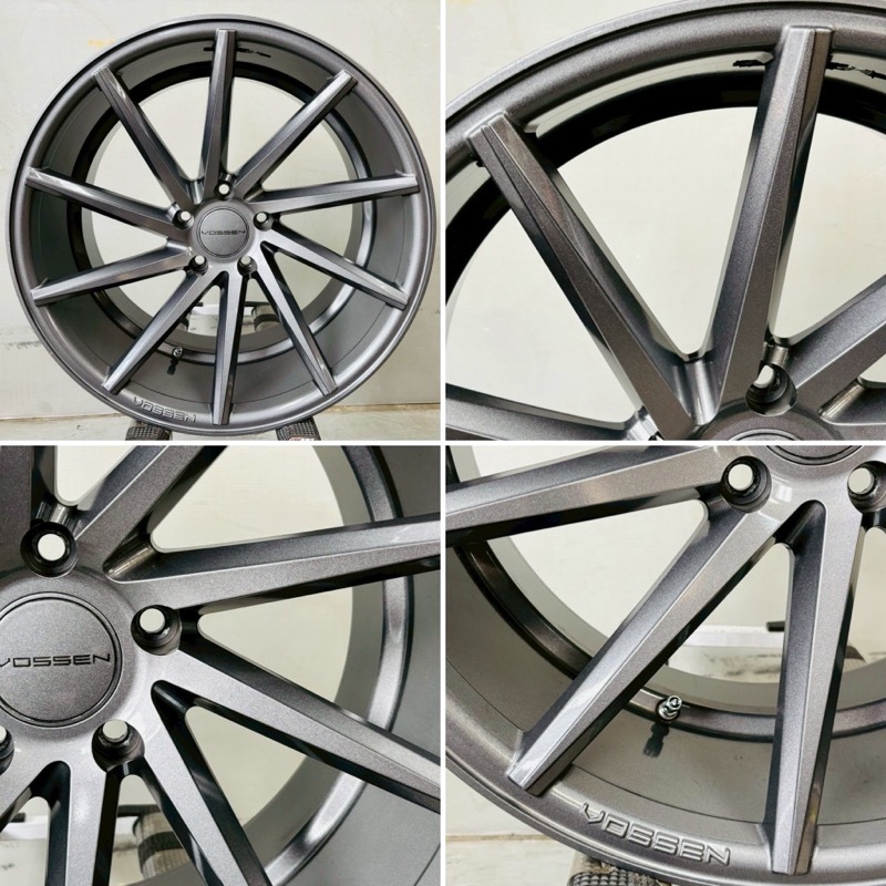 VOSSEN CVT 20インチ 9J +35 10.5J+42 120/5穴 BMW ヴォッセ L/R 廃盤品 コンケーブ カーボングラファイトカラー ハブ径72.6 4本 セ_画像8