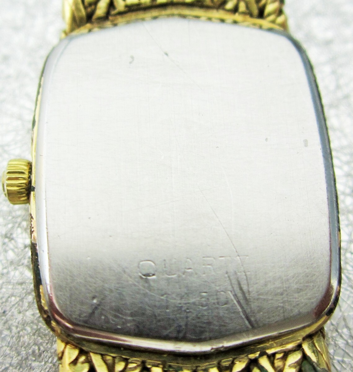 オメガ純正ケース付き オメガ デビル ゴールド文字盤 腕時計 OMEGA ゴールド 電池交換済み_画像10