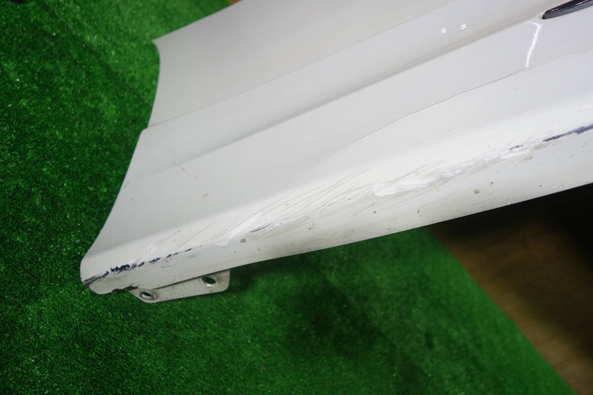 21233　30 アルファード X/G　ヴェルファイア V/X リアバンパー ＋ モデリスタ 070 パール 要補修 52159-58160_画像6