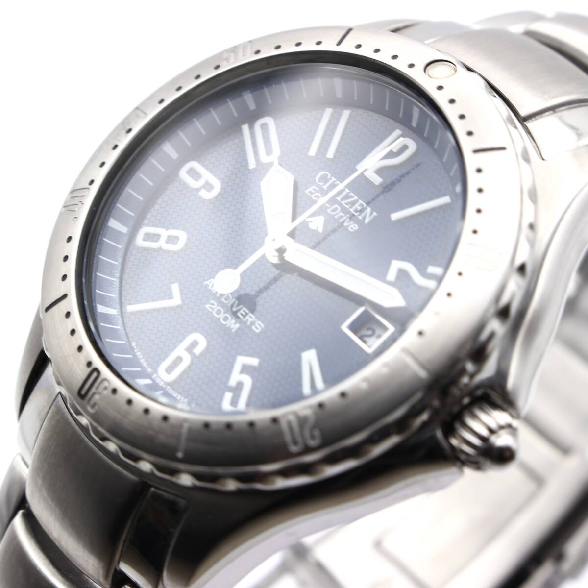 CITIZEN シチズン プロマスター マリン 200m ダイバー エコドライブ メンズ 腕時計 PMA56-2921 廃盤モデル ソーラー時計 PROMASTER _画像5