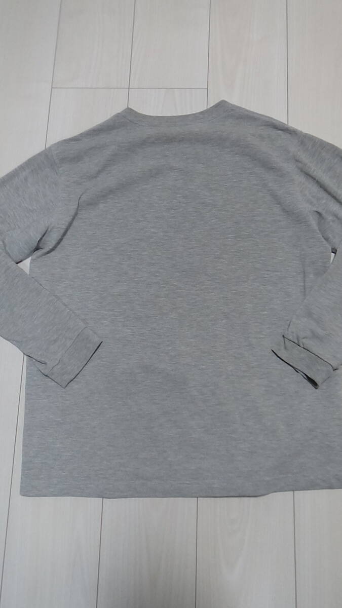 モンベル M-R メンズ ★ WIC 長袖 Tシャツ シャツ グレー トップス 1114112 M_画像5