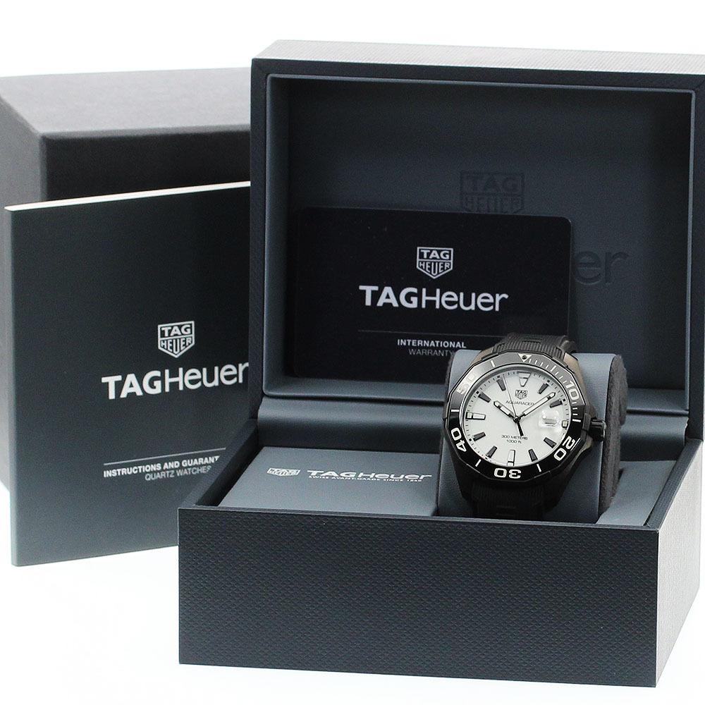 タグホイヤー TAG HEUER WAY108A.FT6141 アクアレーサー ナイトダイバー クォーツ メンズ 美品 箱・保証書付き_912517_画像2
