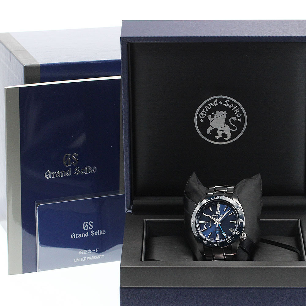 セイコー SEIKO SBGE255/9R66-0BB0 グランドセイコー スポーツコレクション GMT スプリングドライブ メンズ 良品 箱・保証書付き_911826_画像2