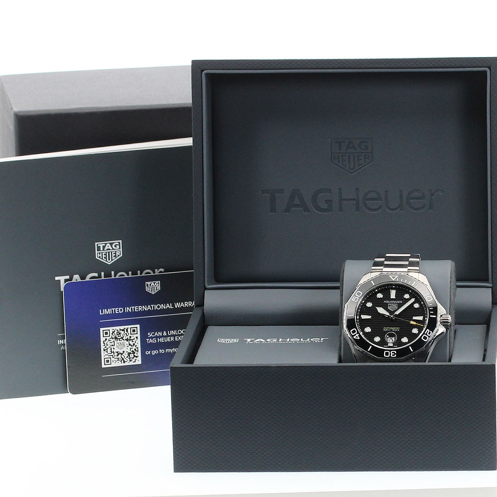 タグホイヤー TAG HEUER WBP201A.BA0632 アクアレーサー プロフェッショナル300 デイト 自動巻き メンズ 良品 箱・保証書付き_912616_画像2