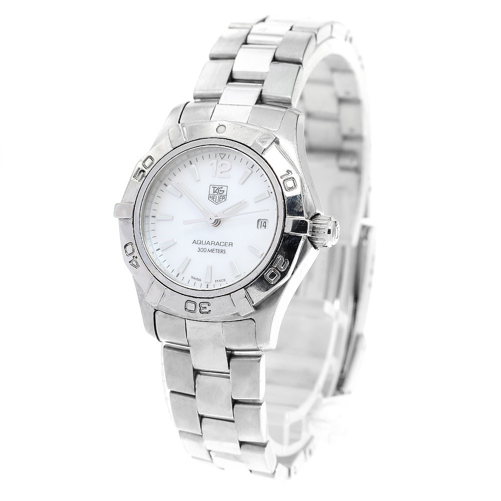ベルト訳あり タグホイヤー TAG HEUER WAF1414 アクアレーサー デイト クォーツ レディース _906954_画像2