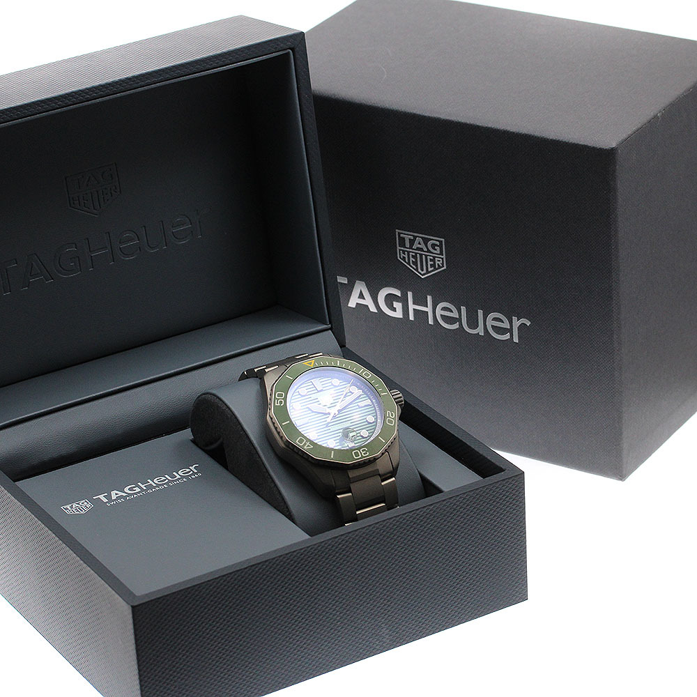タグホイヤー TAG HEUER WBP208B アクアレーサー プロフェッショナル 300 デイト サンドブラスト加工 自動巻き メンズ 箱付き_915067_画像2