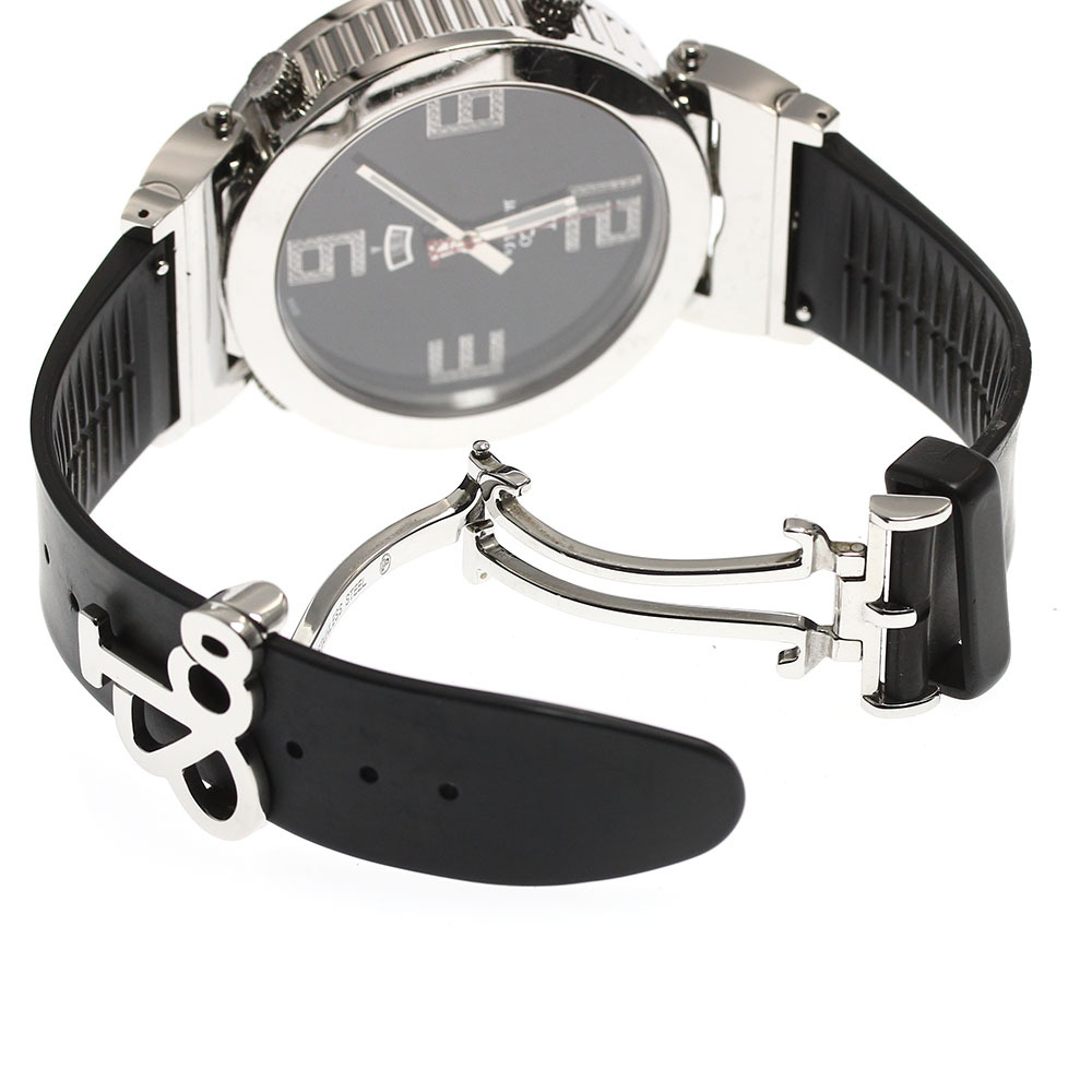 ジェイコブ JACOB&CO 6タイムゾーン ダイヤベゼル デイト クォーツ メンズ _909006_画像5