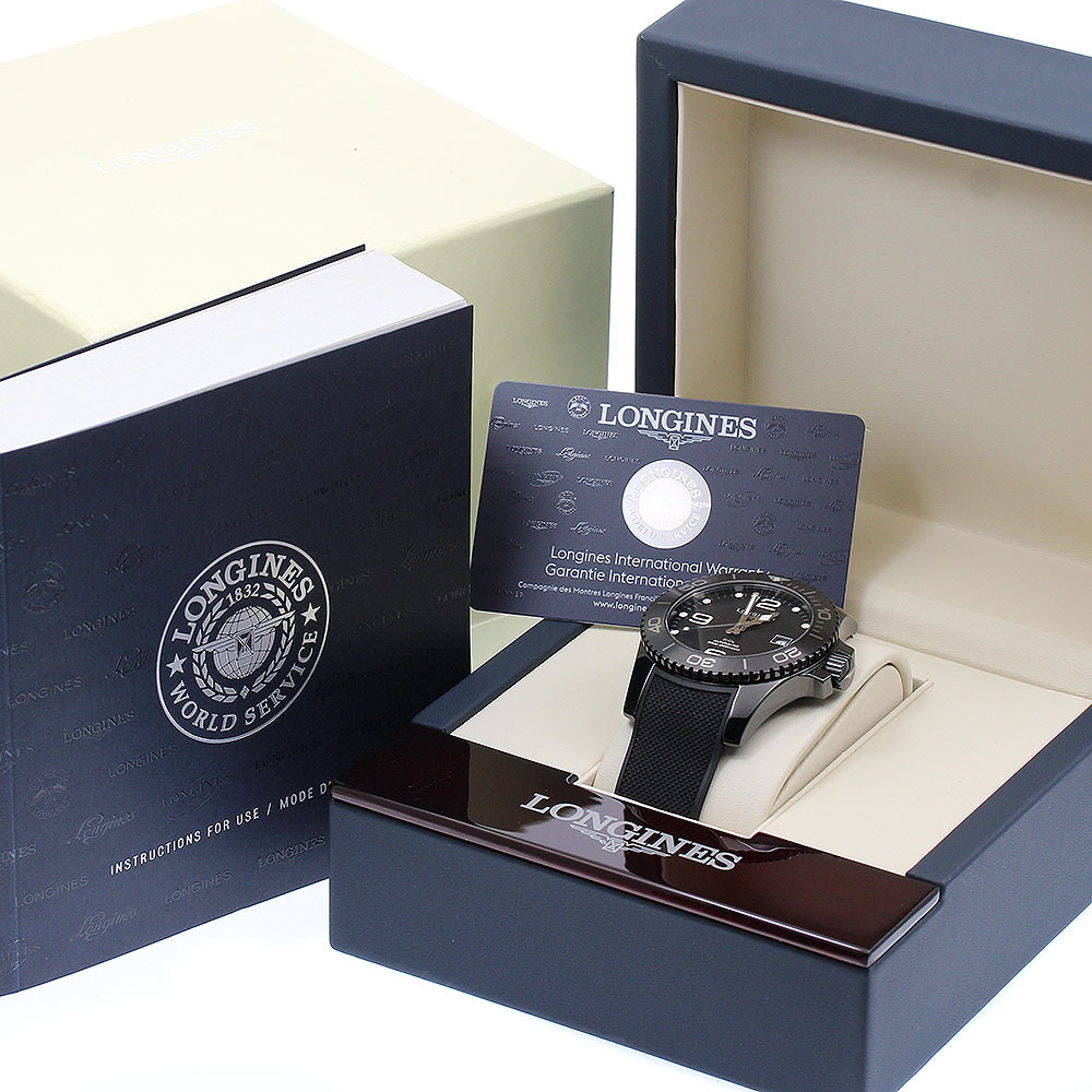 ロンジン LONGINES L3.784.4 ハイドロコンクエスト デイト 自動巻き メンズ 美品 箱・保証書付き_916569_画像2