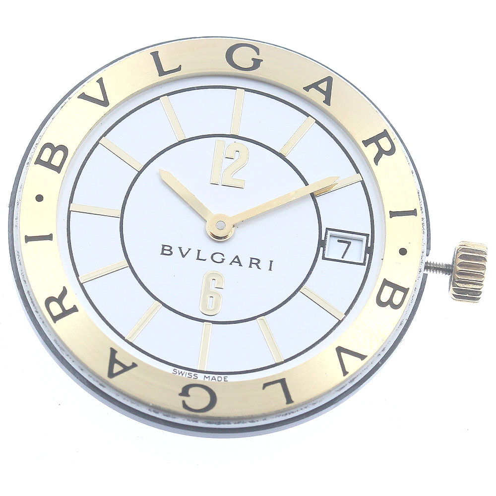 ブルガリ BVLGARI ソロテンポ Cal.MVE002-TEEE デイト ムーブメント クォーツ メンズ 良品 _BV-11_画像1