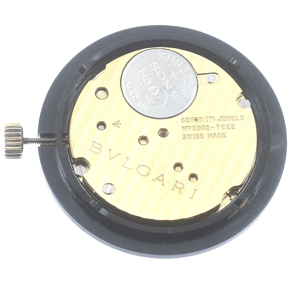 ブルガリ BVLGARI ソロテンポ Cal.MVE002-TEEE デイト ムーブメント クォーツ メンズ 良品 _BV-11_画像2