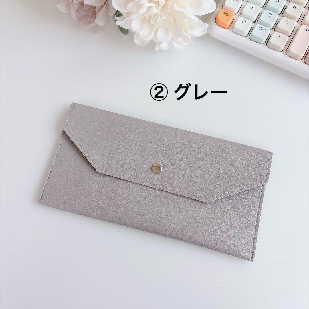 送料無料　新品　マルチケース　通帳ケース　長財布　1個 家計管理_画像8