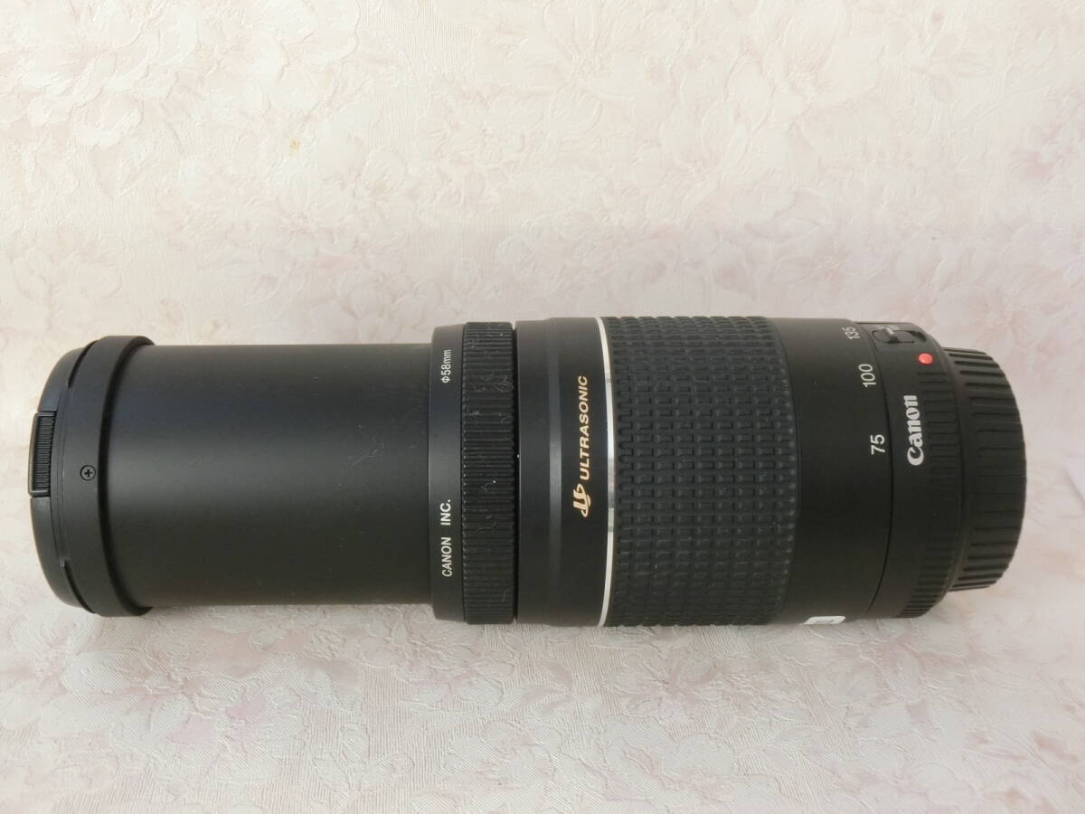 【中古品】レンズ ズームレンズ CANON ZOOM LENZ EF 75-300mm 1:4-5.6 Ⅲ USM(現状品)1131_画像4