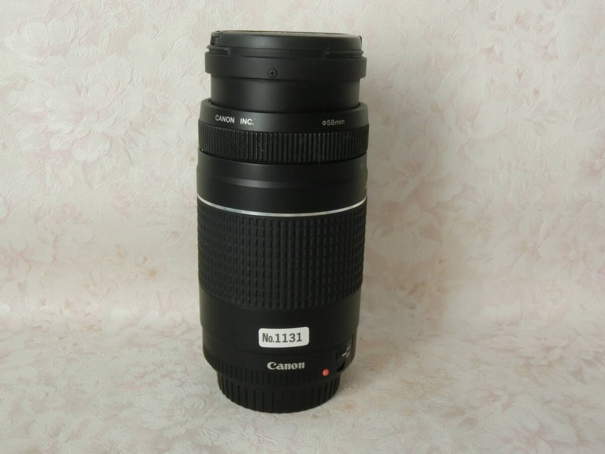 【中古品】レンズ ズームレンズ CANON ZOOM LENZ EF 75-300mm 1:4-5.6 Ⅲ USM(現状品)1131_画像1