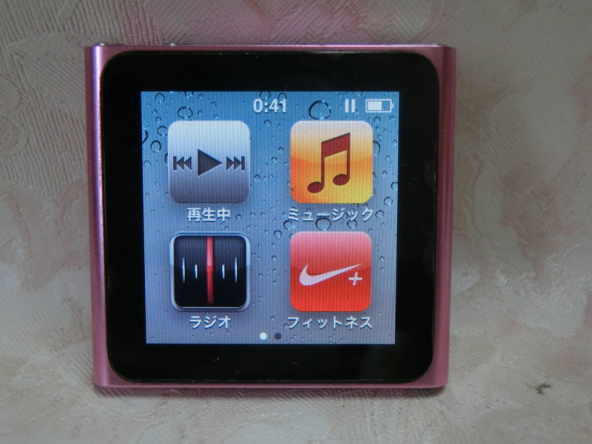 【ジャンク品】 iPod nano 第6世代(通電確認済み/詳細未確認)5109_画像1