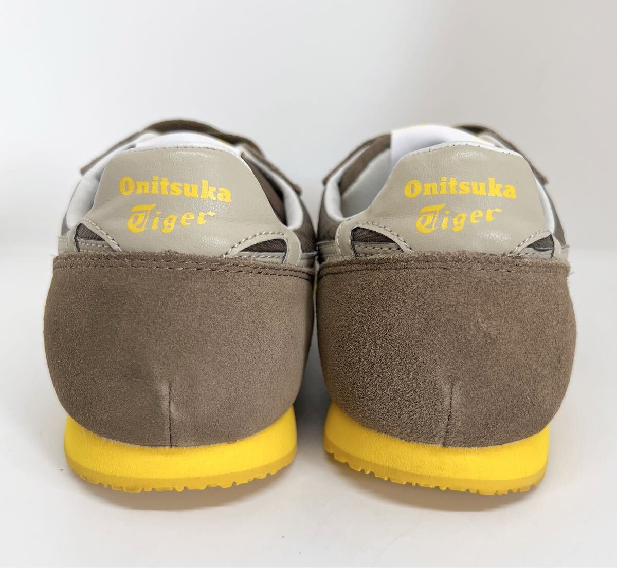 美品 1回使用★asics アシックス オニツカタイガー ONITSUKA TIGER スニーカー SERRANO セラーノ TH109L 26cm US8 ブラウン asics_画像5