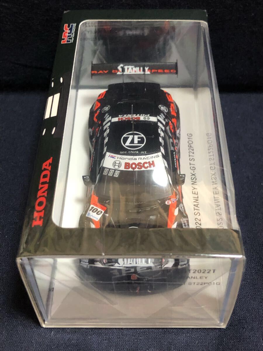 チームクニミツ特注 SPARK スパーク STANLEY NSX-GT TEST VERSION No.100 TEAM KUNIMITSU SUPER GT 2022 TK SP EDITION 特別パッケージ _画像4